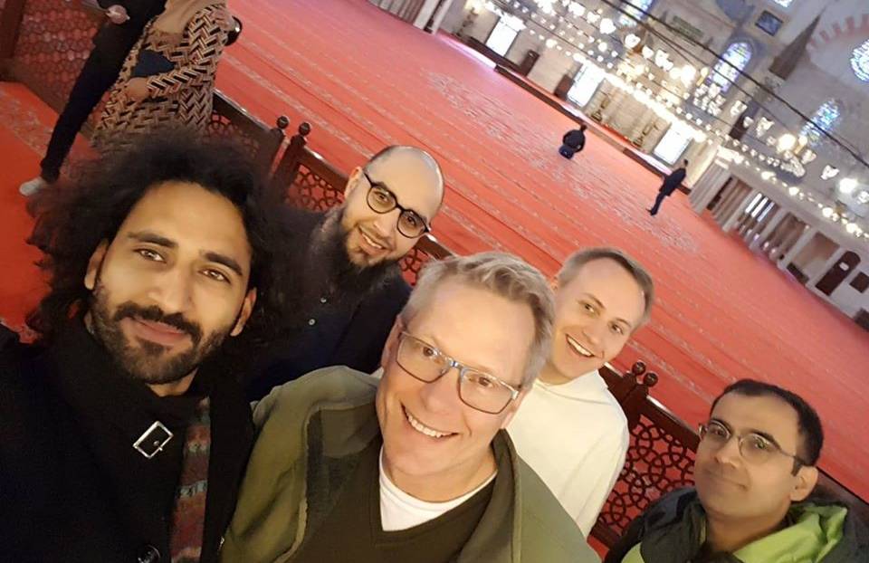 Group shot in Istanbul